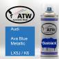 Preview: Audi, Ava Blue Metallic, LX5J / K6: 400ml Sprühdose, von ATW Autoteile West.